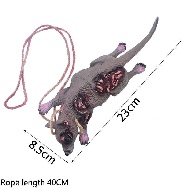 🕸️ Halloween Horror Deko – Blutige Hände, Füße & Tiere zum Aufhängen