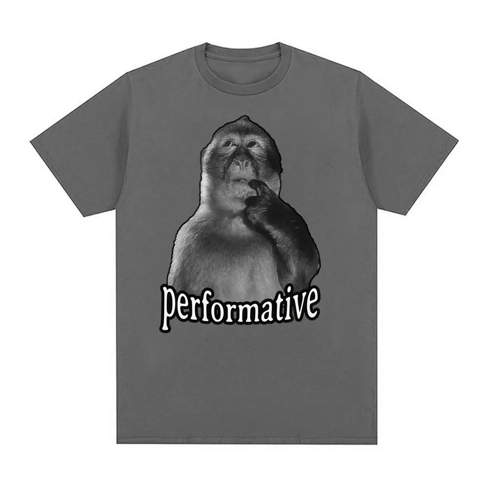 😂 Lustiges Meme T-Shirt – Oversized Vintage Style 👕 100% Baumwolle Streetwear