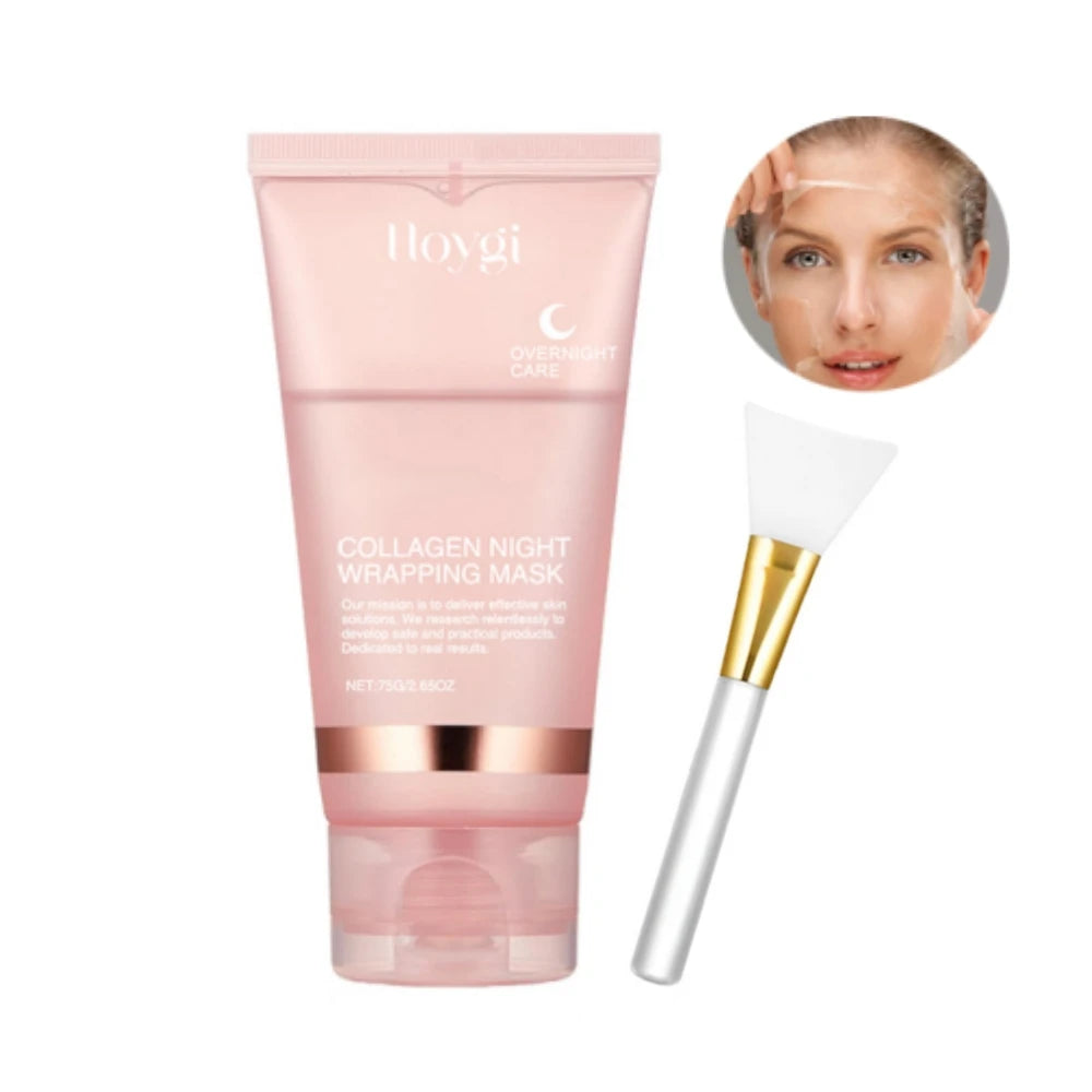 🌙 Collagen Overnight Wrapping Mask – Straffe & Feuchtigkeitsspendende Nachtmaske 💖✨