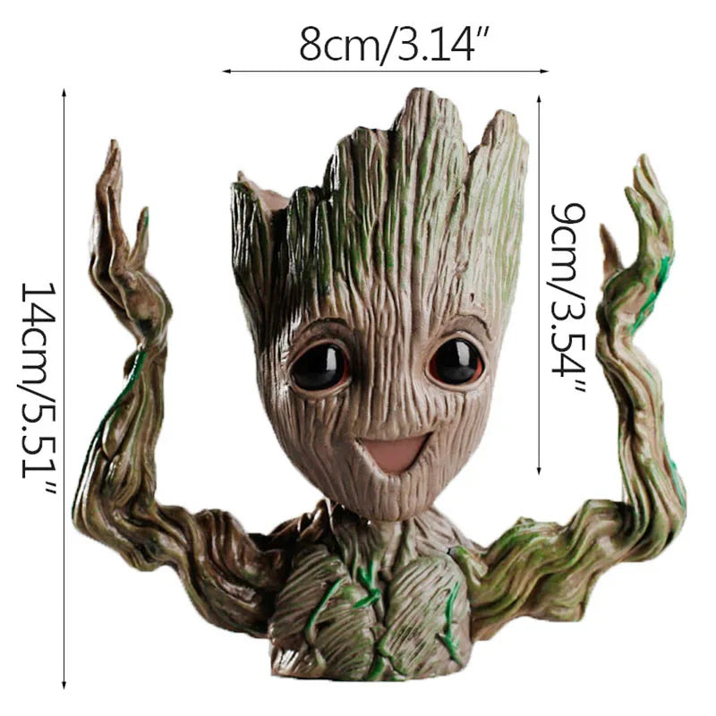 Mini Groot Figurine – Cartoon Desktop Dekoration, 5 cm, Handgefertigt