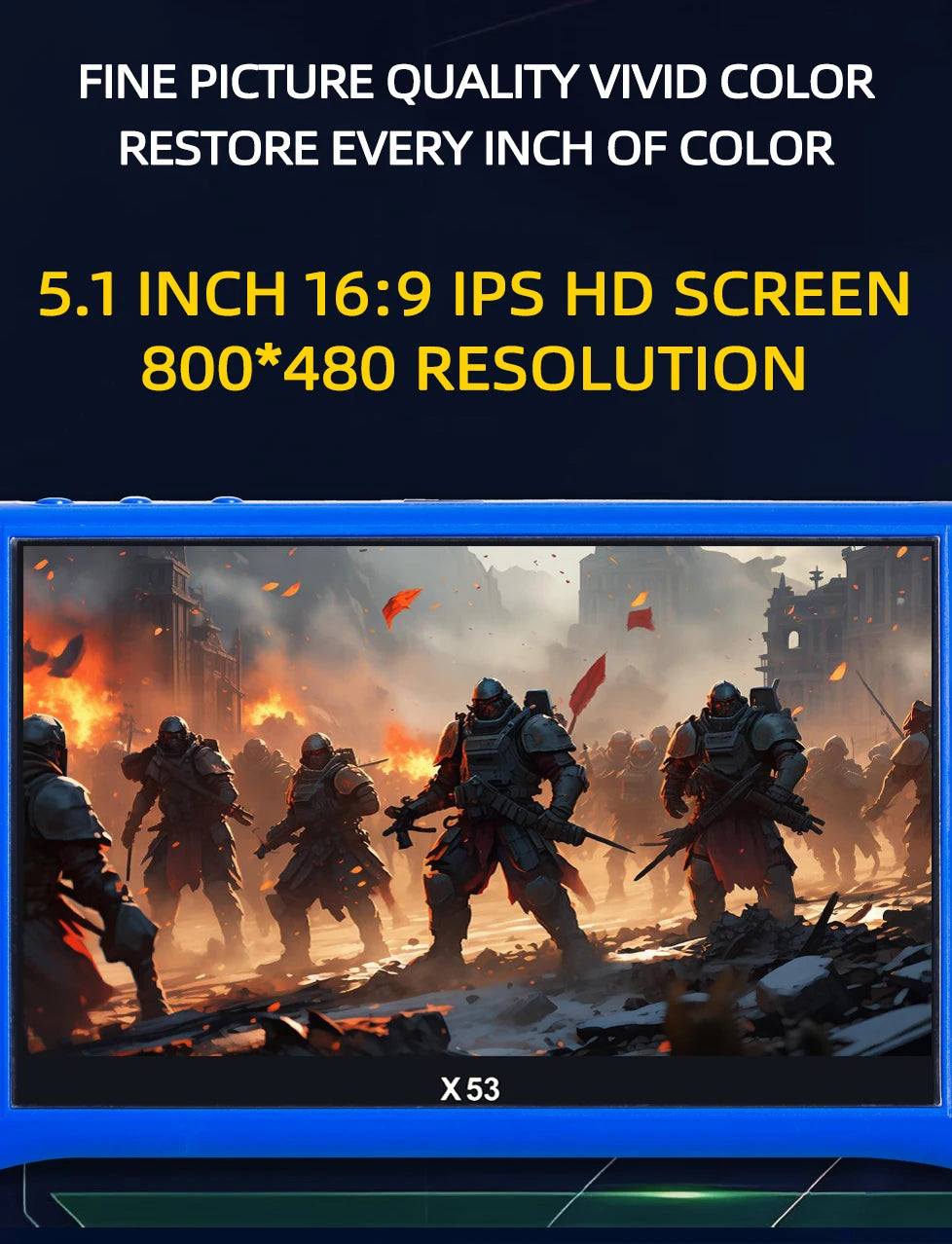 🎮 X53 Kinder-Handheld-Konsole – Mehr als nur Gaming