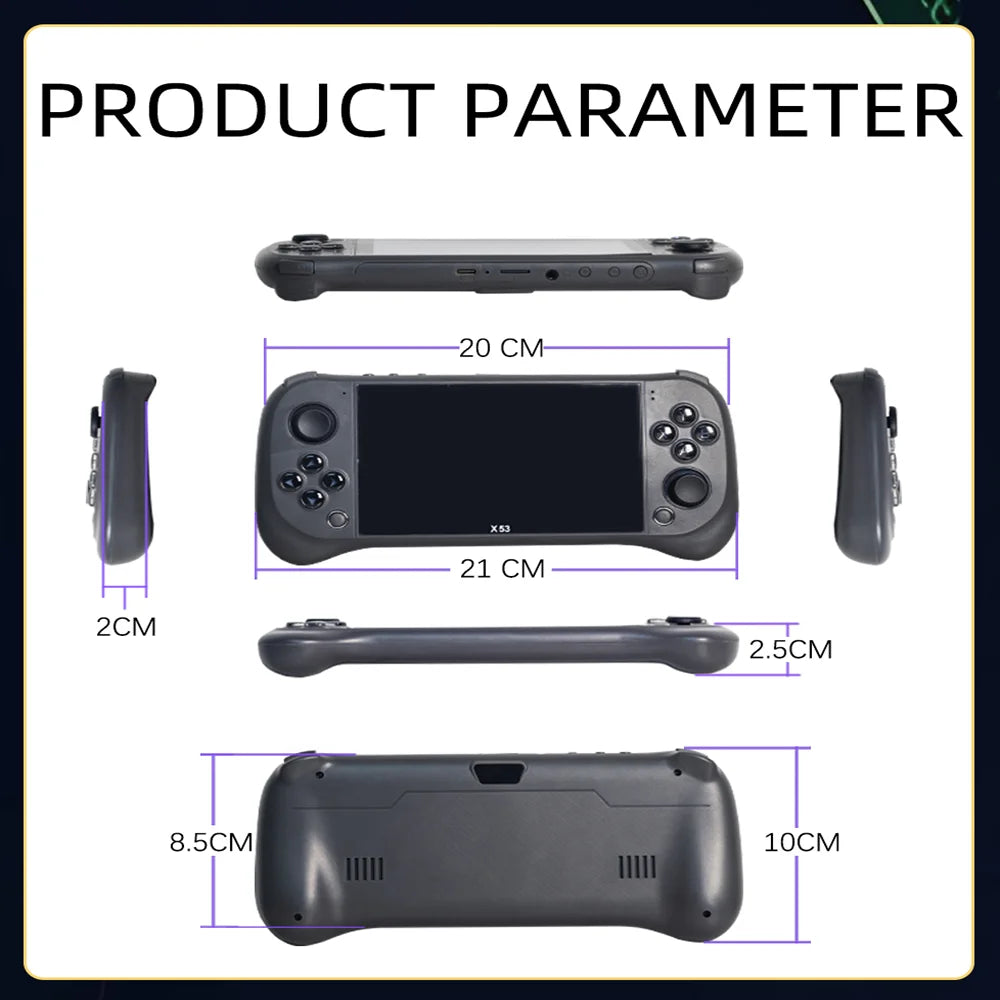 🎮 X53 Kinder-Handheld-Konsole – Mehr als nur Gaming