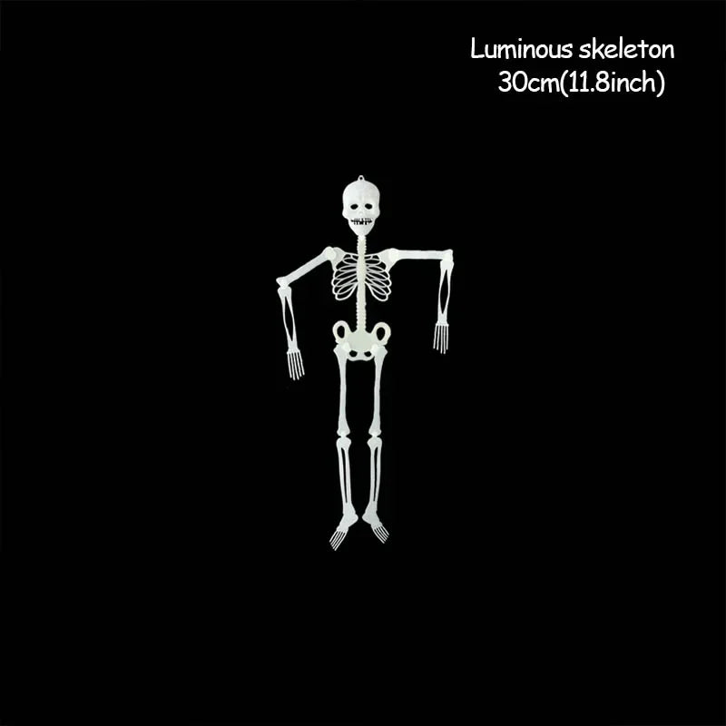Leuchtendes Halloween Skelett – Bewegliche Hängedeko