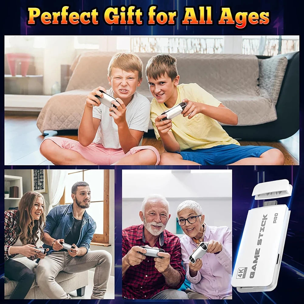 🎮 4K TV Game Stick M15 – 20.000 Spiele in einem Gerät