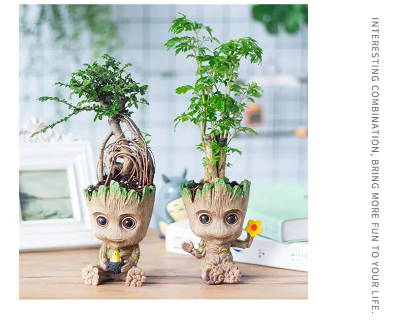 Mini Groot Figurine – Cartoon Desktop Dekoration, 5 cm, Handgefertigt
