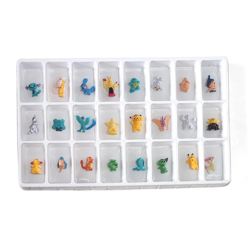 Adventskalender für Kinder 🎄 – 24 Cartoon & Anime Figuren | Mini-Puppen & Dekoration | Perfektes Weihnachtsgeschenk