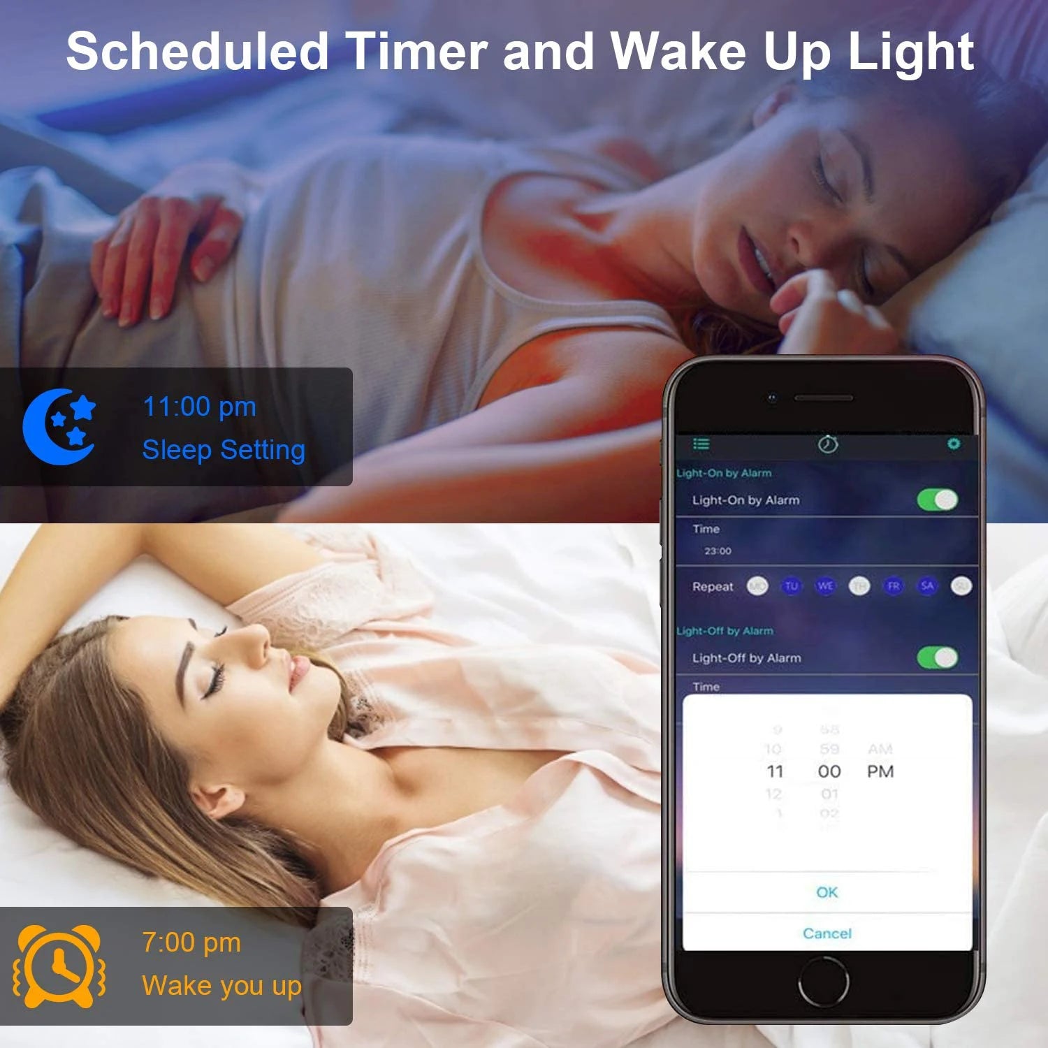 ✨ RGB LED Lichtstreifen mit Musik-Sync & Fernbedienung – USB 5V