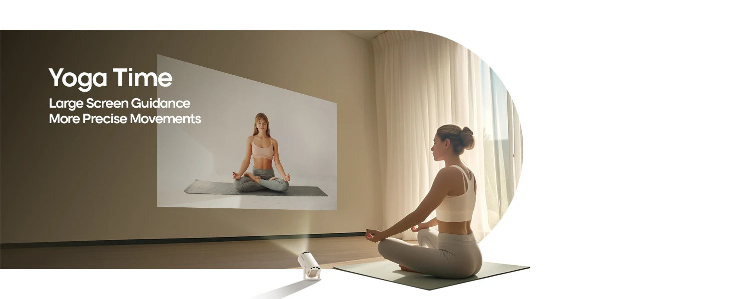 🎥 Magcubic HY300 Pro Mini Beamer – 4K Unterstützung, WLAN & Bluetooth