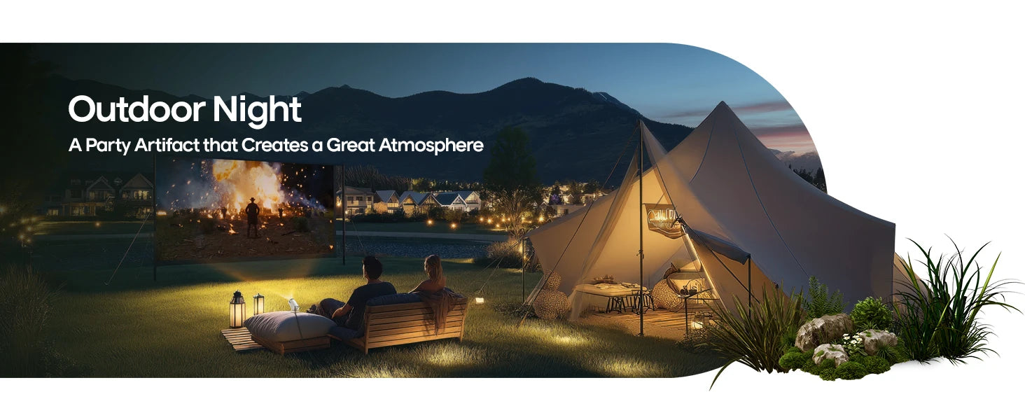 🎥 Magcubic HY300 Pro Mini Beamer – 4K Unterstützung, WLAN & Bluetooth