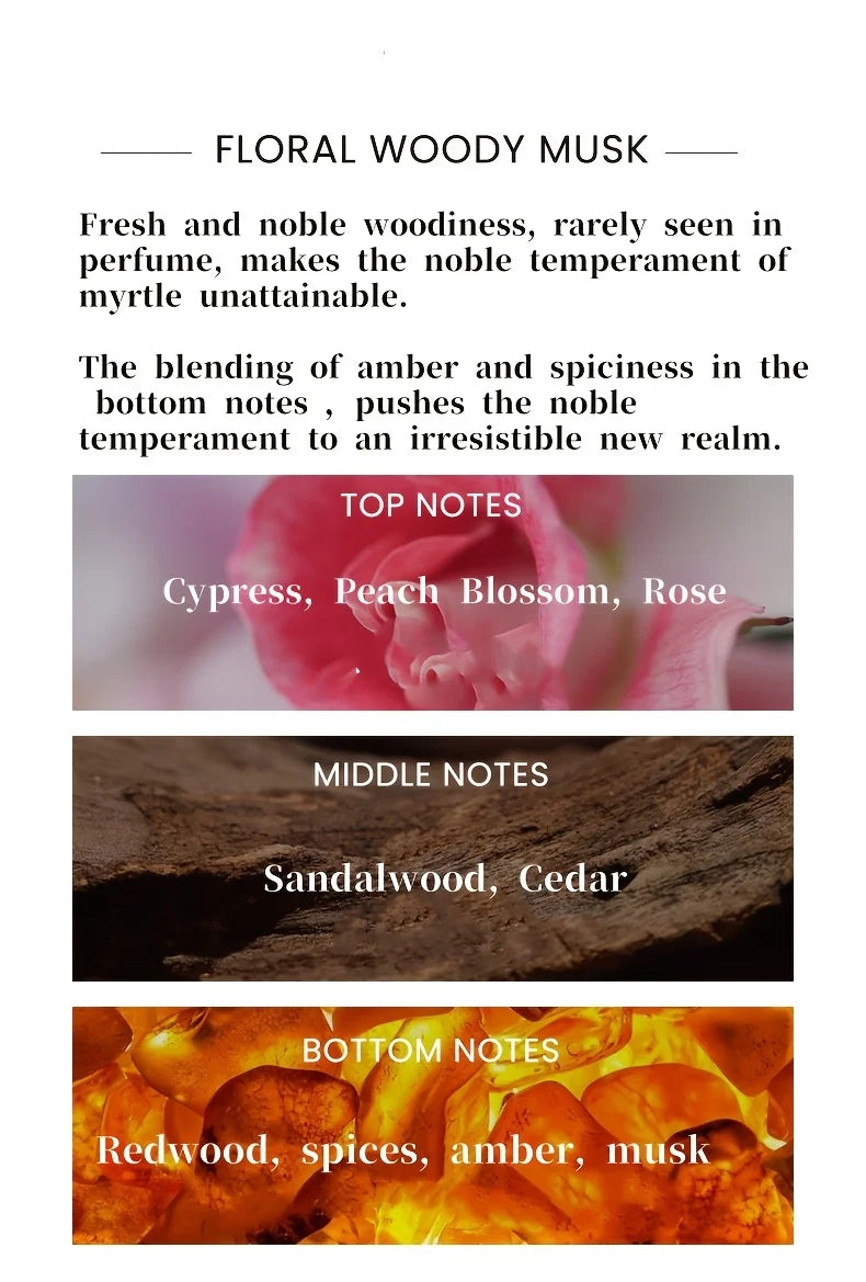 ✨ 50ml Amber-Hued Gold-Capped Perfume – Mystical & Luxurious